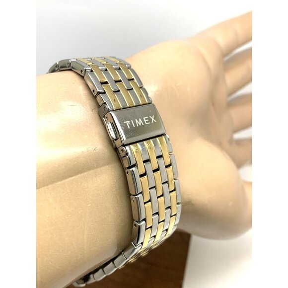 Timex Men's Watch TW2T50500 Quartz Gray Dial Two Tone Stainless Steel 41mm - Picture 9 of 13